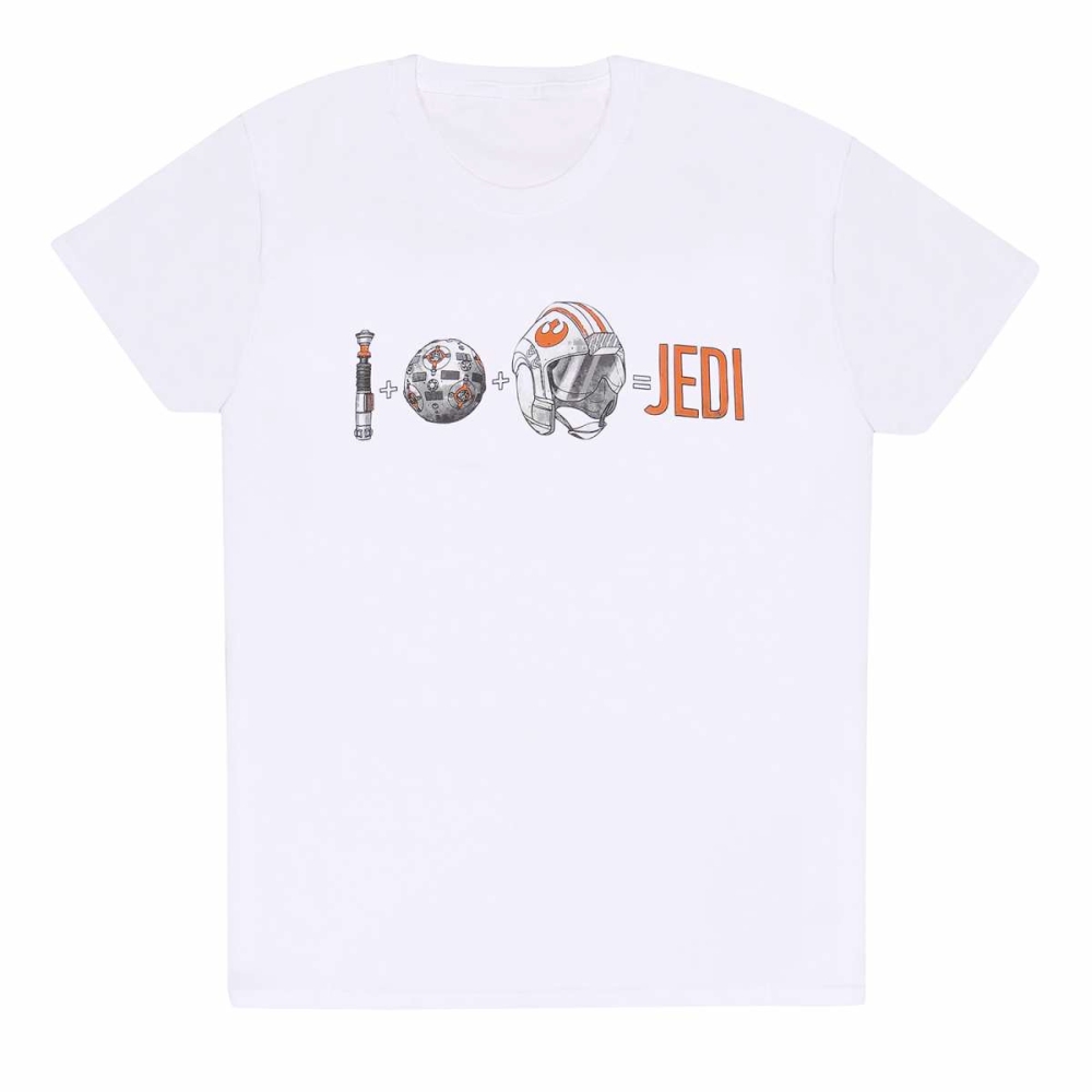 Disney Star Wars - Jedi Calculation T-shirt Homme - Blanc